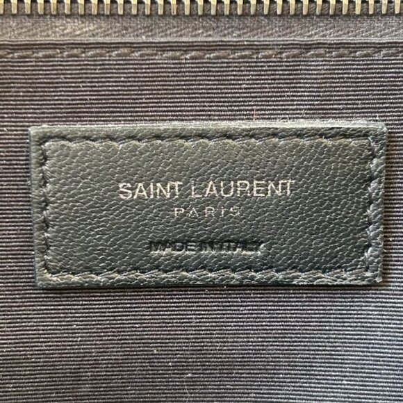 Saint Laurent Leather Niki Chain Satchel Light Natural White - Picture 8 of 16